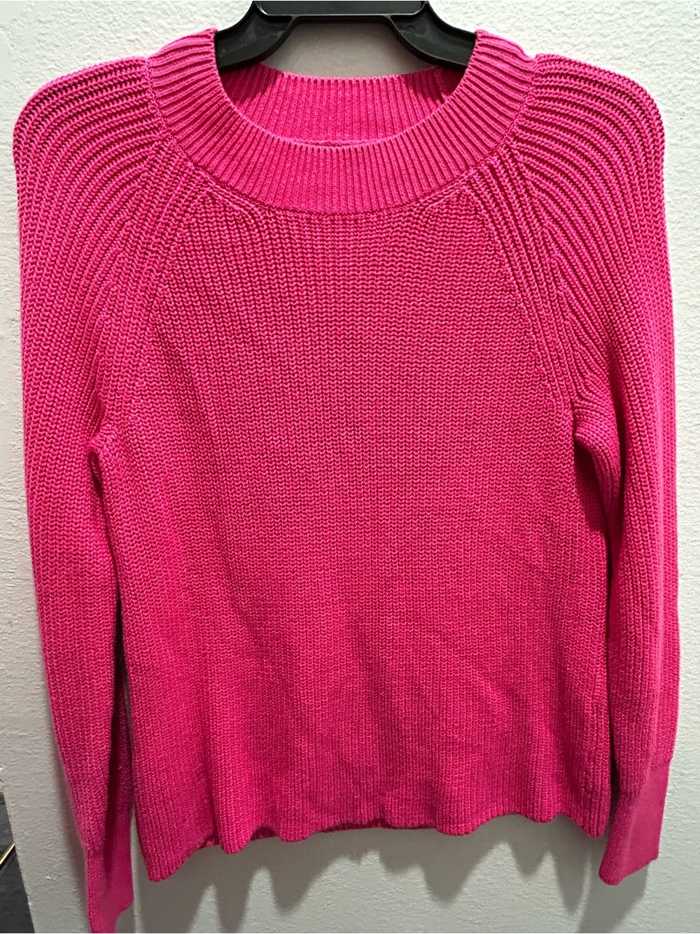 Banana Republic Hot Pink Crewneck Sweater